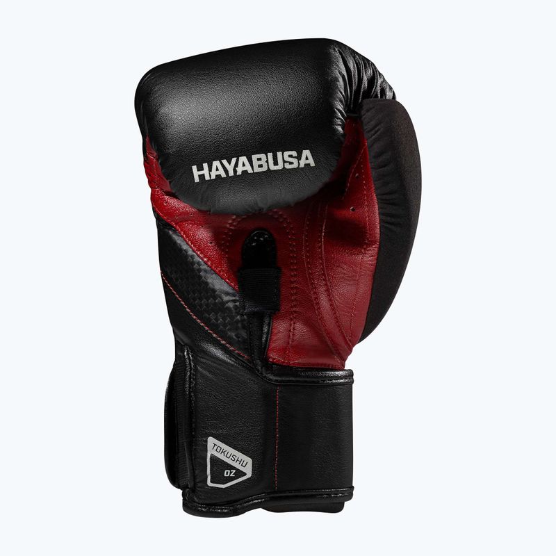 Rękawice bokserskie Hayabusa T3 black/red 4