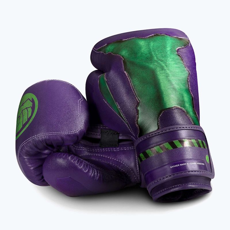 Rękawice bokserskie Hayabusa Marvel's Hulk purple/green 9