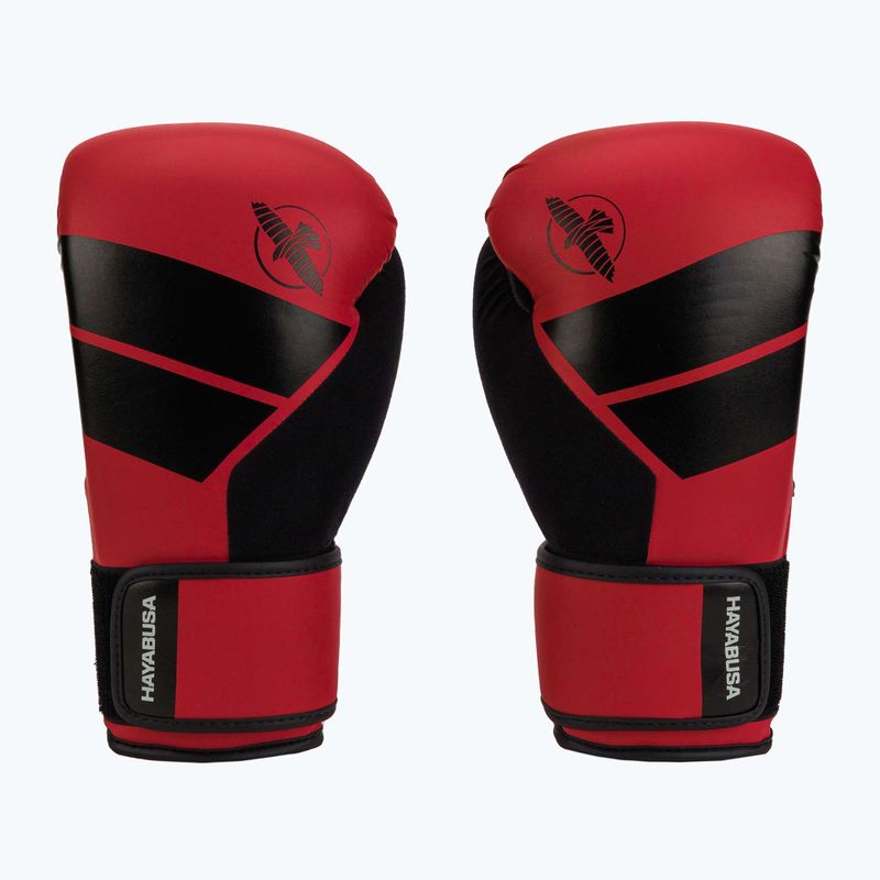 Rękawice bokserskie Hayabusa S4 black/red 2