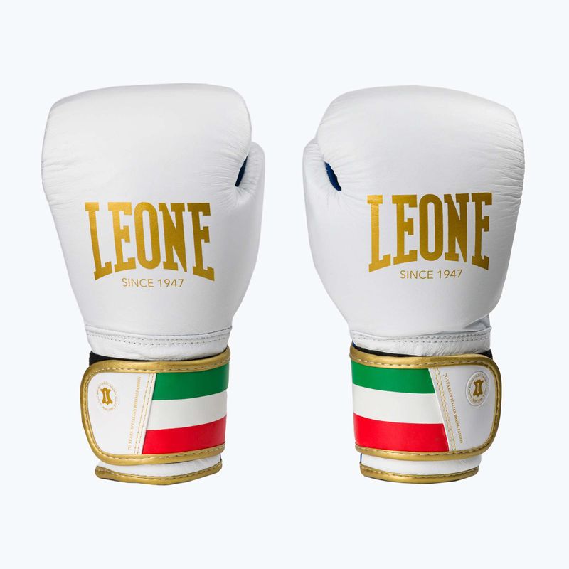 Rękawice bokserskie LEONE 1947 Italy '47 white 3