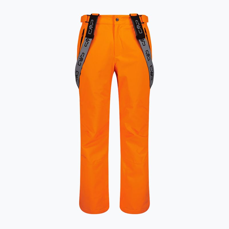 Spodnie narciarskie męskie CMP 3W17397N fanta fluo 8