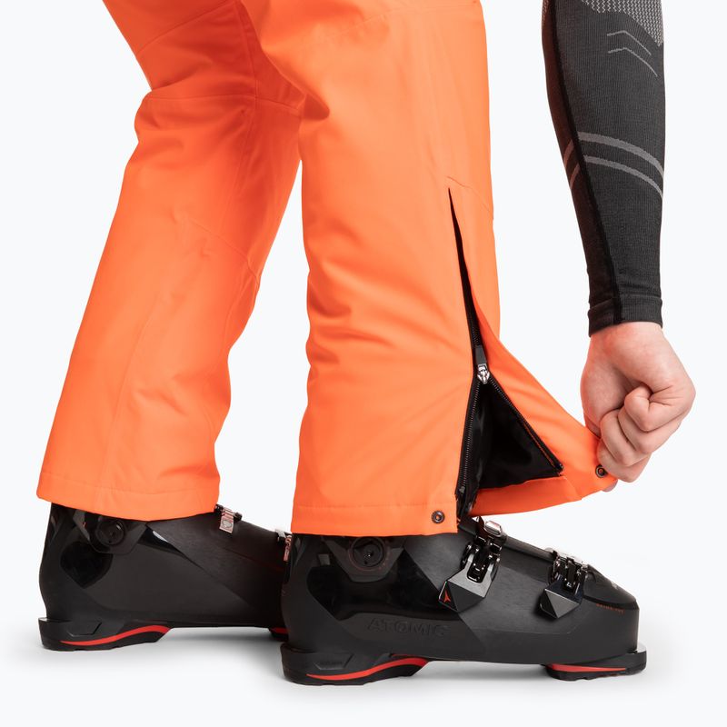 Spodnie narciarskie męskie CMP 3W17397N fanta fluo 6