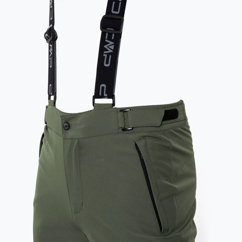 Spodnie narciarskie męskie CMP 3W17397N olive 4