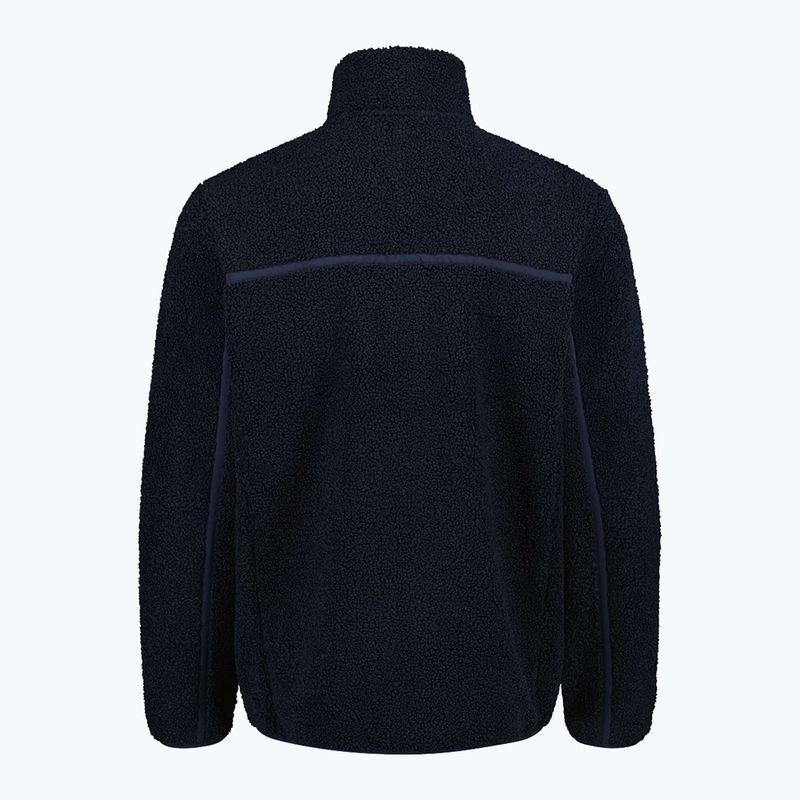 Kurtka męska CMP 35P3877 Teddy Highloft black/blue 2
