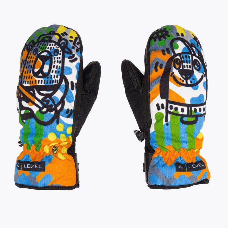 Rękawice narciarskie dziecięce Level Vertigo Mitt Teen tribe 2