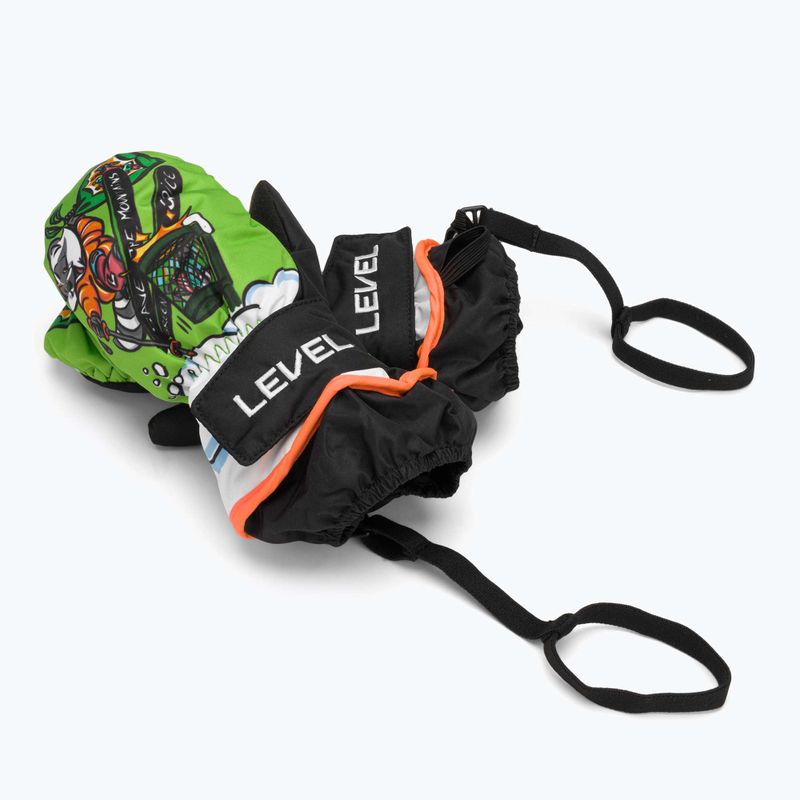Rękawice narciarskie dziecięce Level Animal lime 6