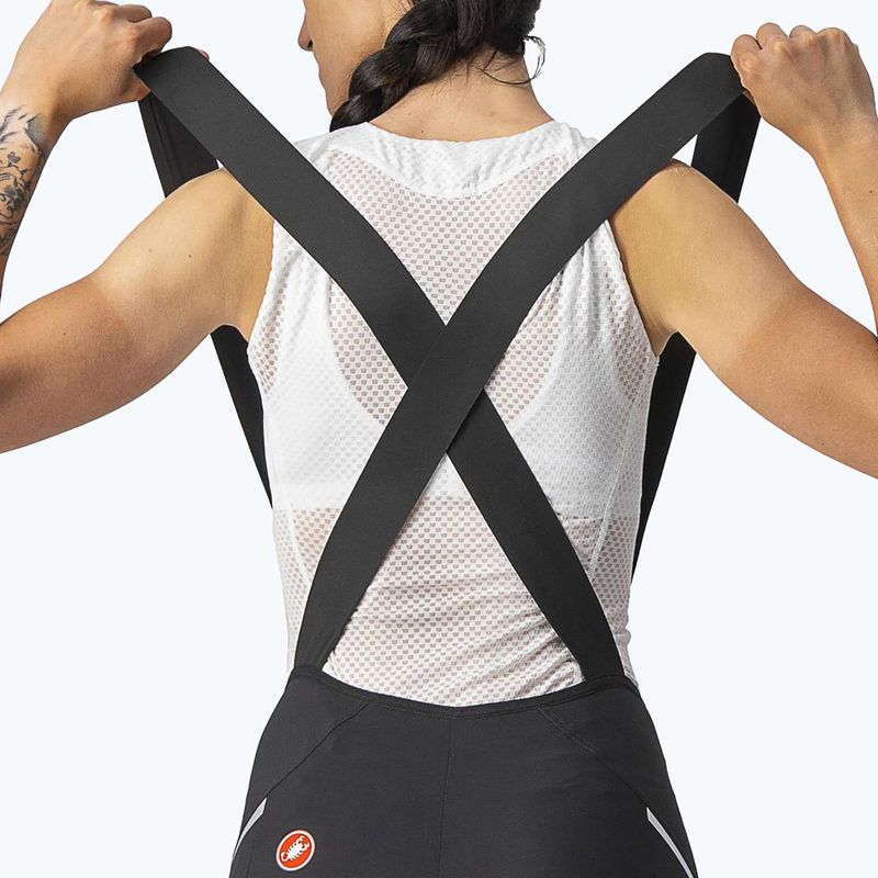 Spodenki rowerowe damskie Castelli Velocissima 3 black/ silver 7