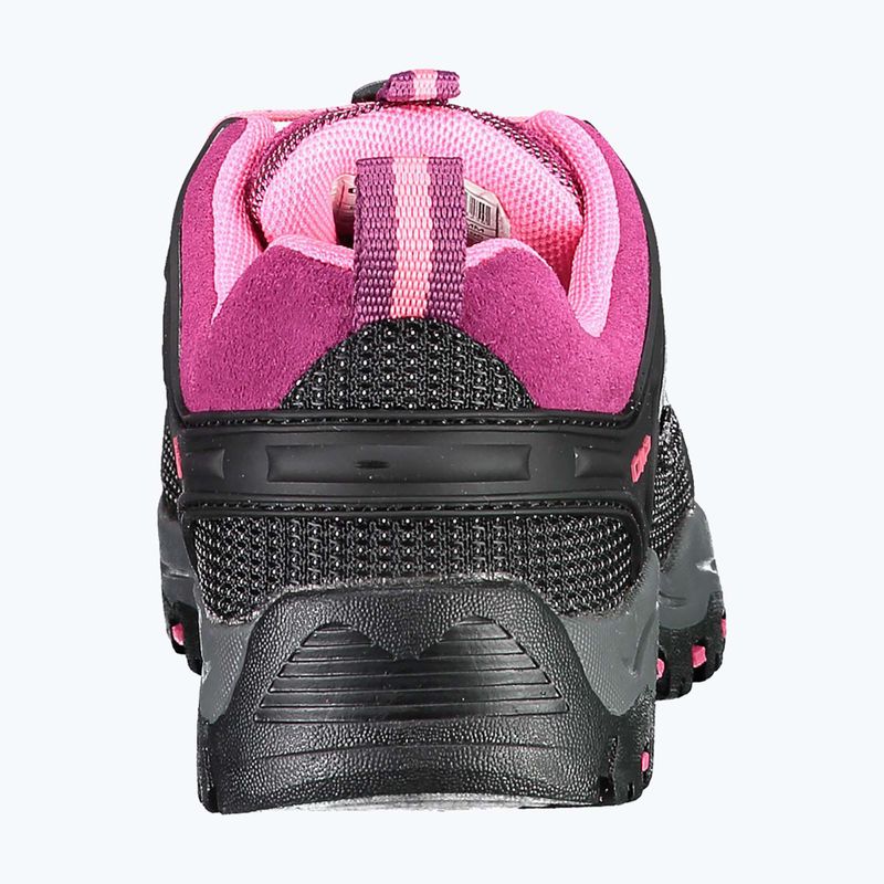 Buty trekkingowe dziecięce CMP Rigel Low Wp berry/pink fluo 10