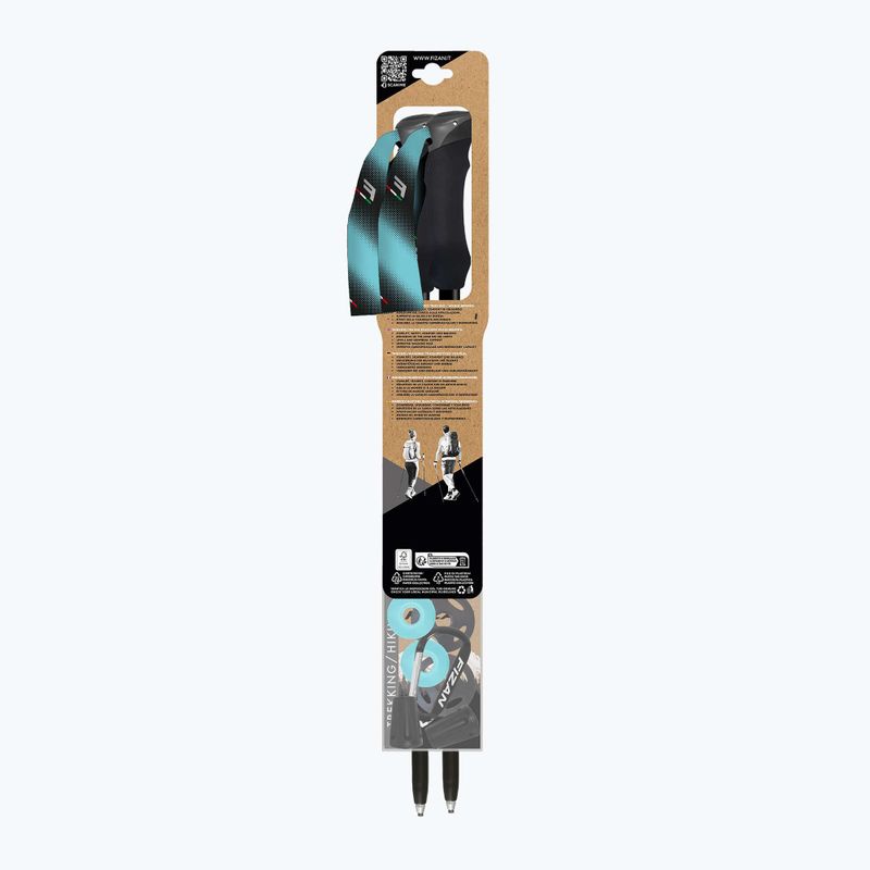 Kije trekkingowe Fizan Compact Tech 4 light blue 4