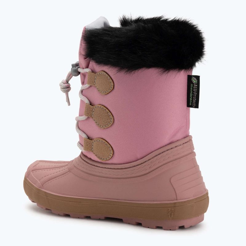 Śniegowce dziecięce BOATILUS Nippy 02 Sint. Leather pink 3