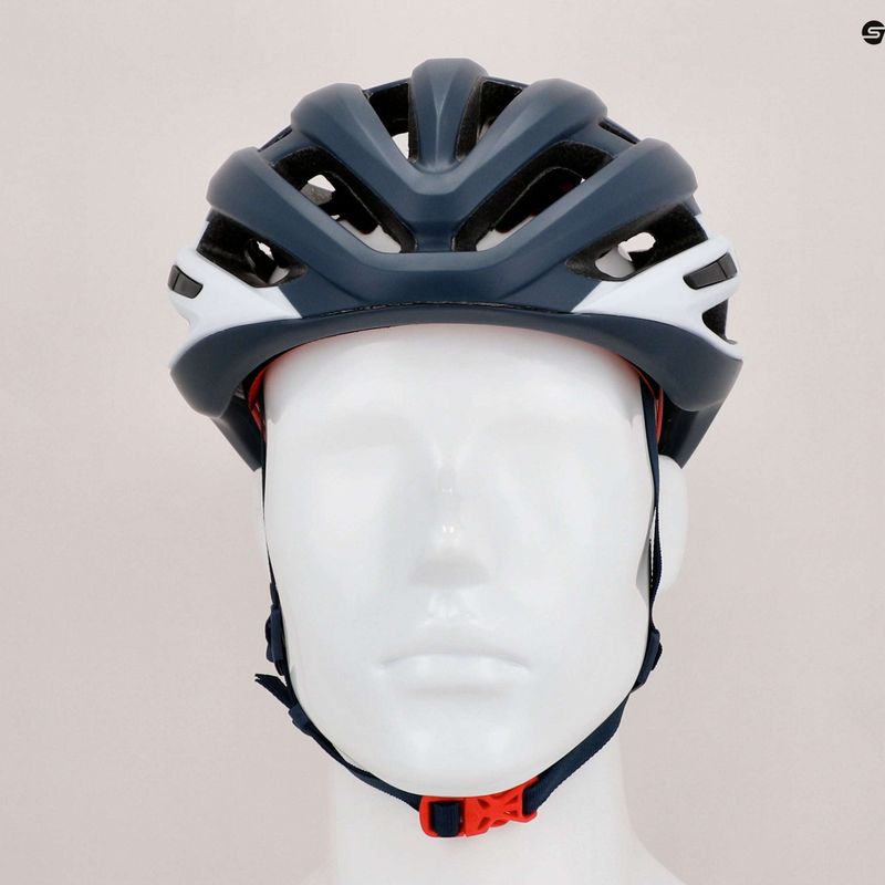 Kask rowerowy Giro Agilis matte midnight/white/red 7