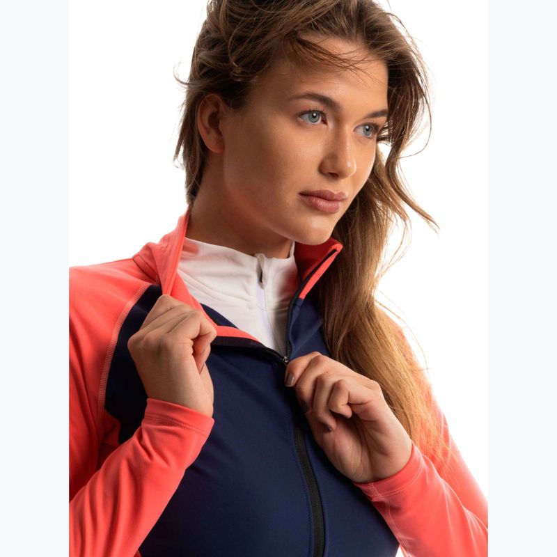 Bluza narciarska damska Fischer EL Flex calypso coral 5