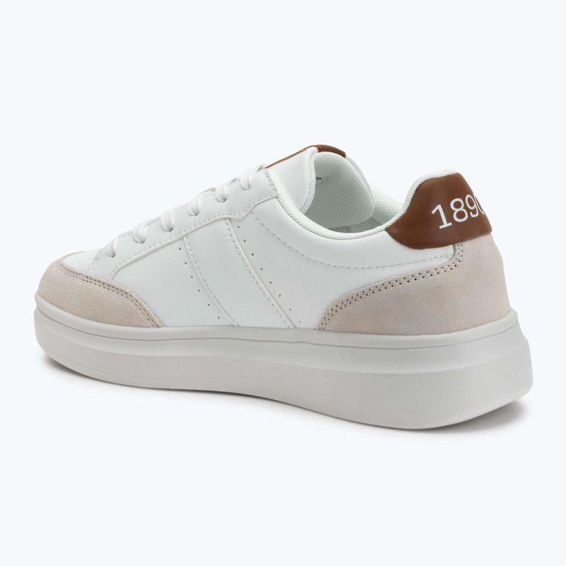 Buty męskie U.S. Polo Assn. CODY003B white/light brown 3