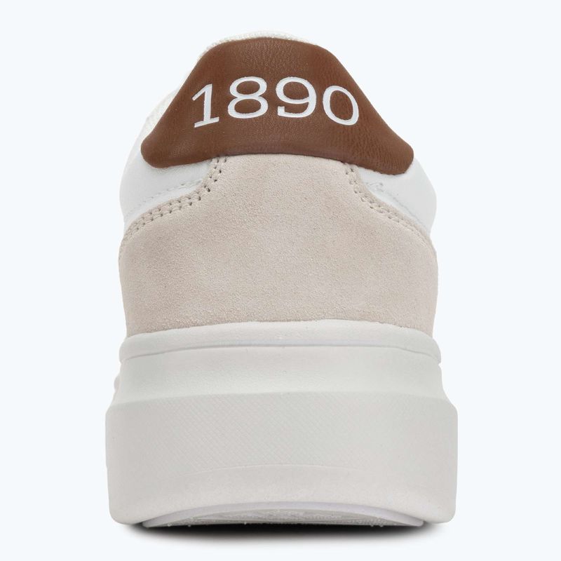 Buty męskie U.S. Polo Assn. CODY003B white/light brown 6