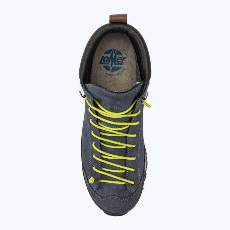Buty męskie Lomer Bio Naturale Mid Mtx Suede flag/lime 5