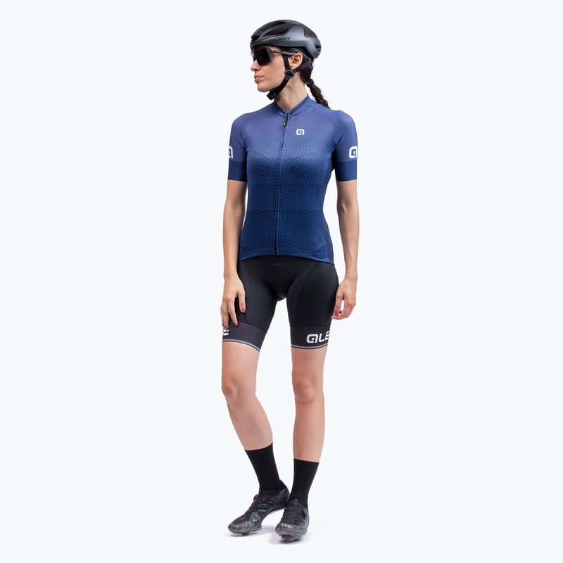 Koszulka rowerowa damska Alé Level blue 2