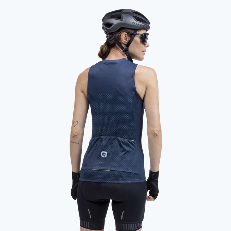 Koszulka rowerowy damska Alé Level blue 2