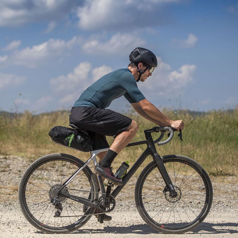 Koszulka rowerowa męska Alé Color Block Off Road leaf green 9