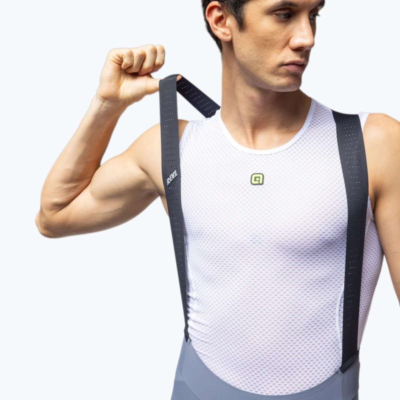 Spodenki rowerowe męskie Alé Go Bibshorts steel 3