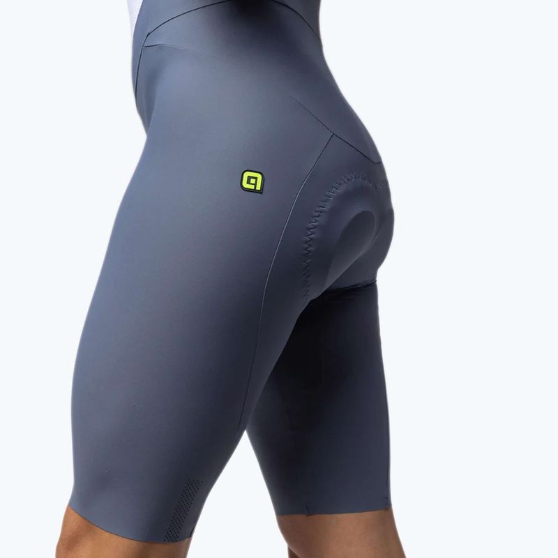 Spodenki rowerowe męskie Alé Go Bibshorts steel 4