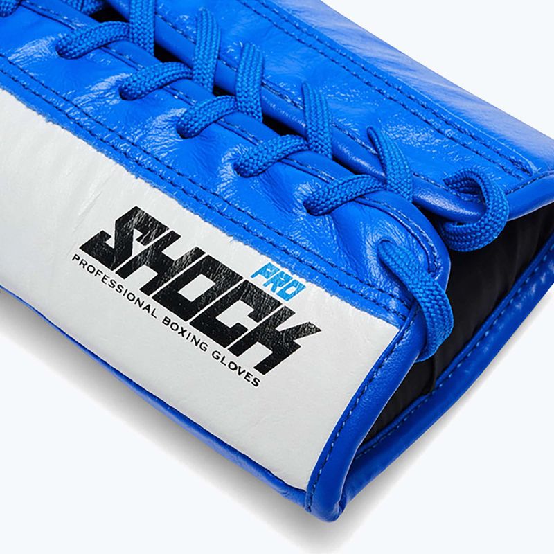 Rękawice bokserskie LEONE 1947 Shock Pro blue/black/white 7