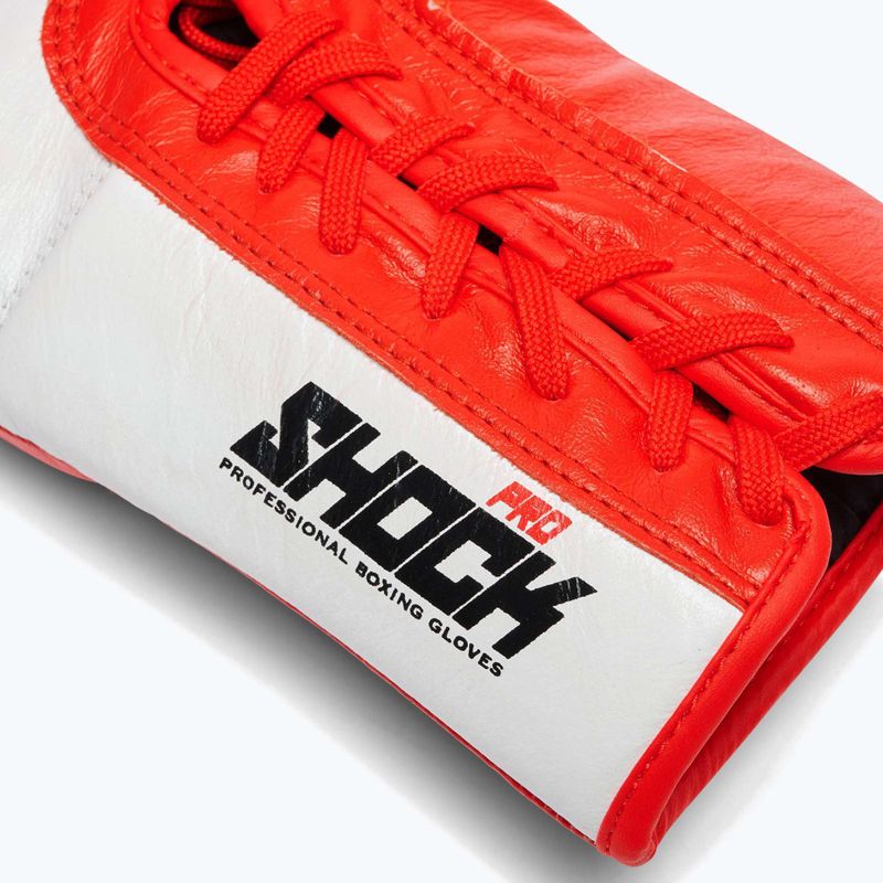 Rękawice bokserskie LEONE 1947 Shock Pro rose/red 8