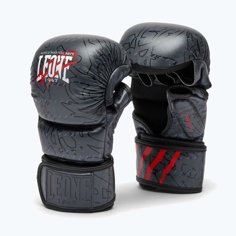 Rękawice grapplingowe LEONE 1947 Primal Instinct Competition black 2