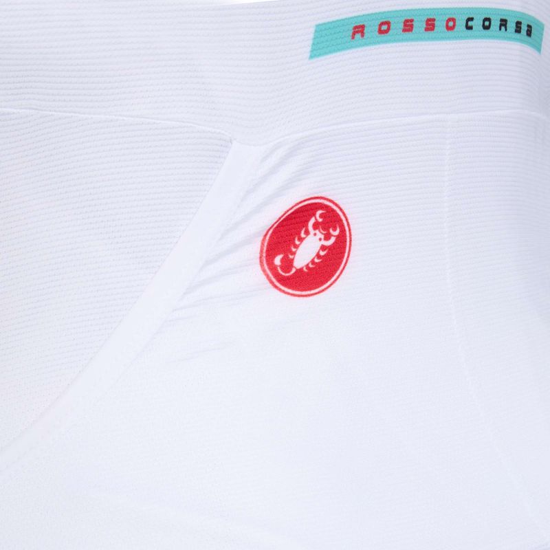 Kombinezon rowerowy damski Castelli Free Sanremo 3 SS W white/black 6