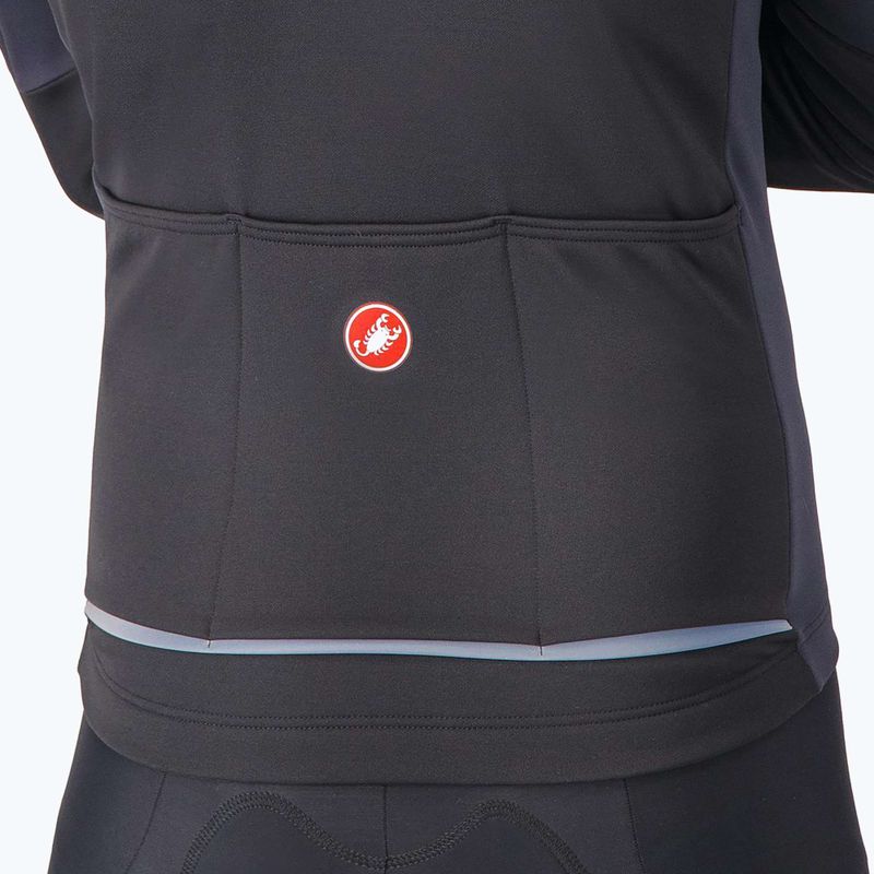 Kurtka rowerowa męska Castelli Entrata 2 light black/dark gray 5