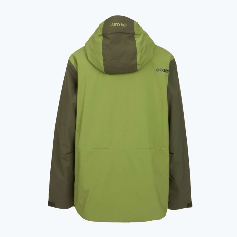 Kurtka snowboardowa męska Oakley TNP TBT Insulated Anorak new dark brush/fern 2