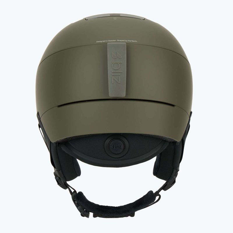 Kask narciarski Bliz S002 matte camo green 4