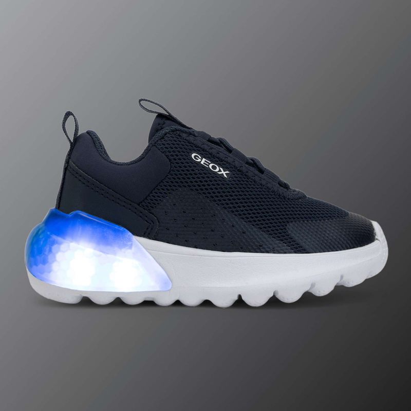 Buty juniorskie Geox Activart Illuminus navy 8