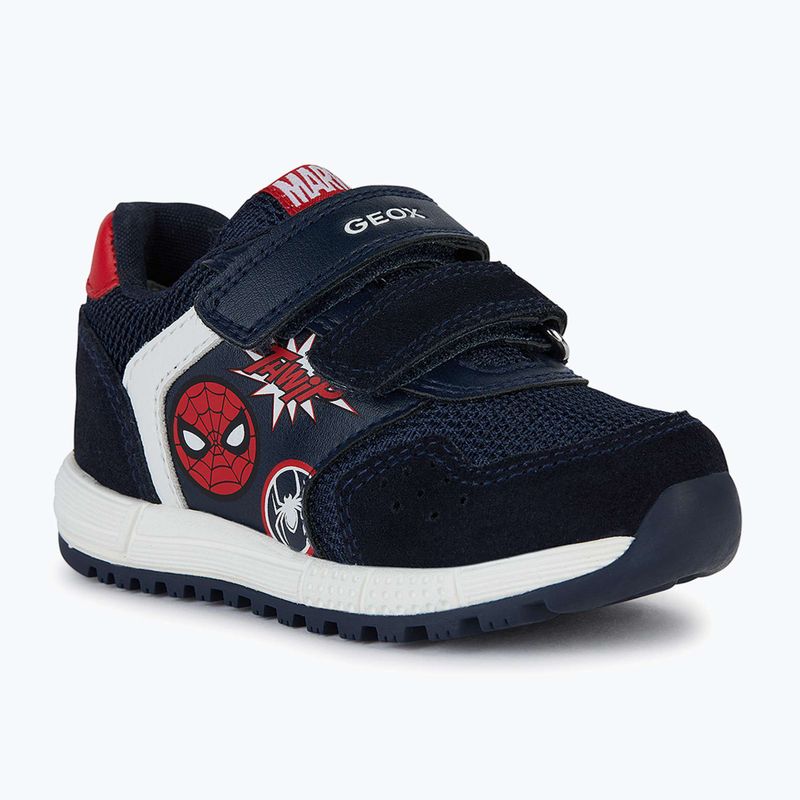 Buty dziecięce Geox Alben nylon navy/red 8