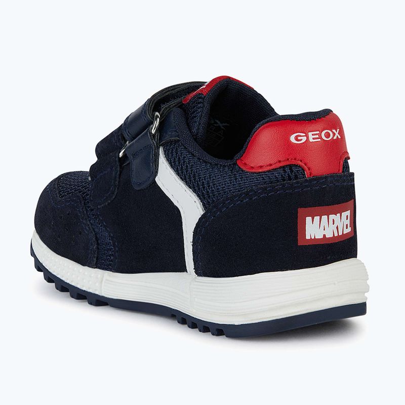 Buty dziecięce Geox Alben nylon navy/red 10