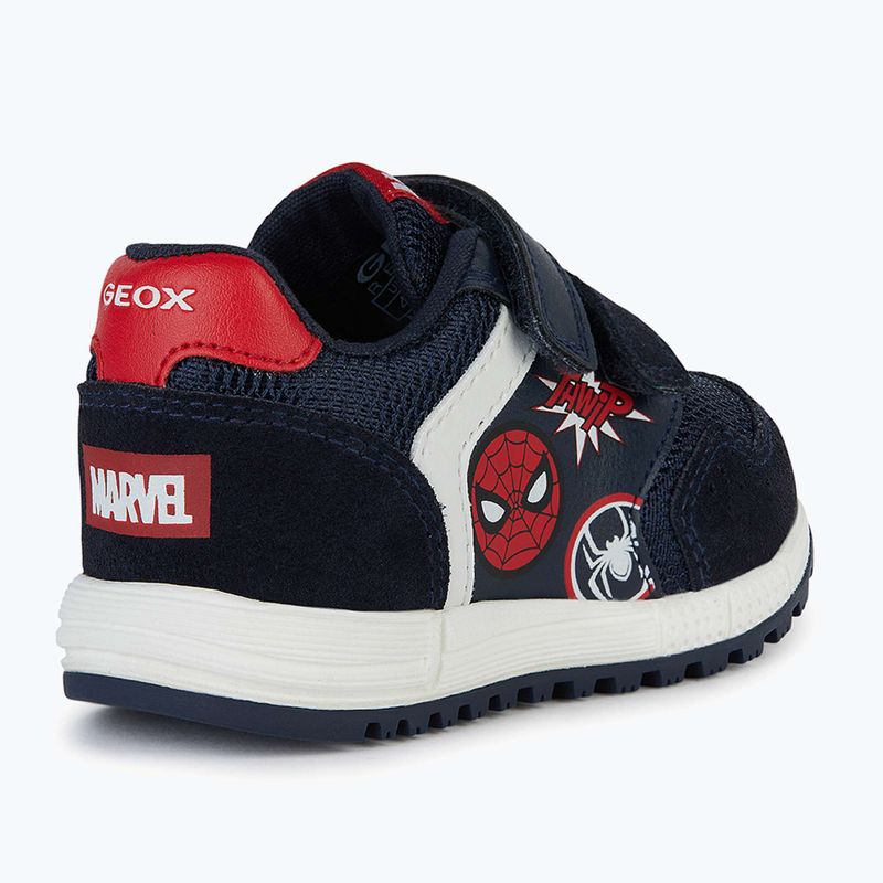 Buty dziecięce Geox Alben nylon navy/red 11