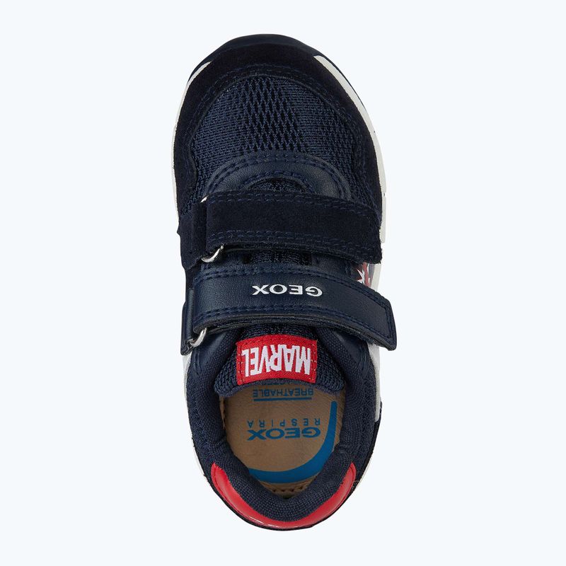 Buty dziecięce Geox Alben nylon navy/red 12