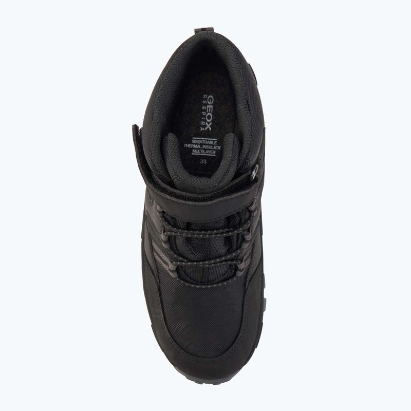 Śniegowce dziecięce Geox Himalaya ABX black 5