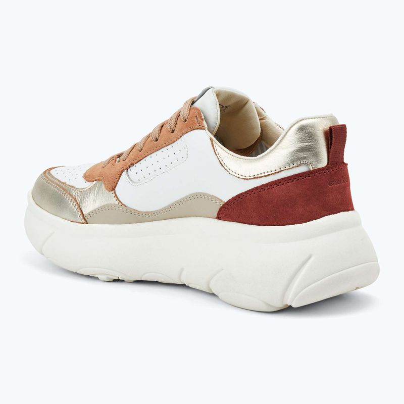 Buty damskie Geox Nebula™ 2.0 X whire/light gold 3