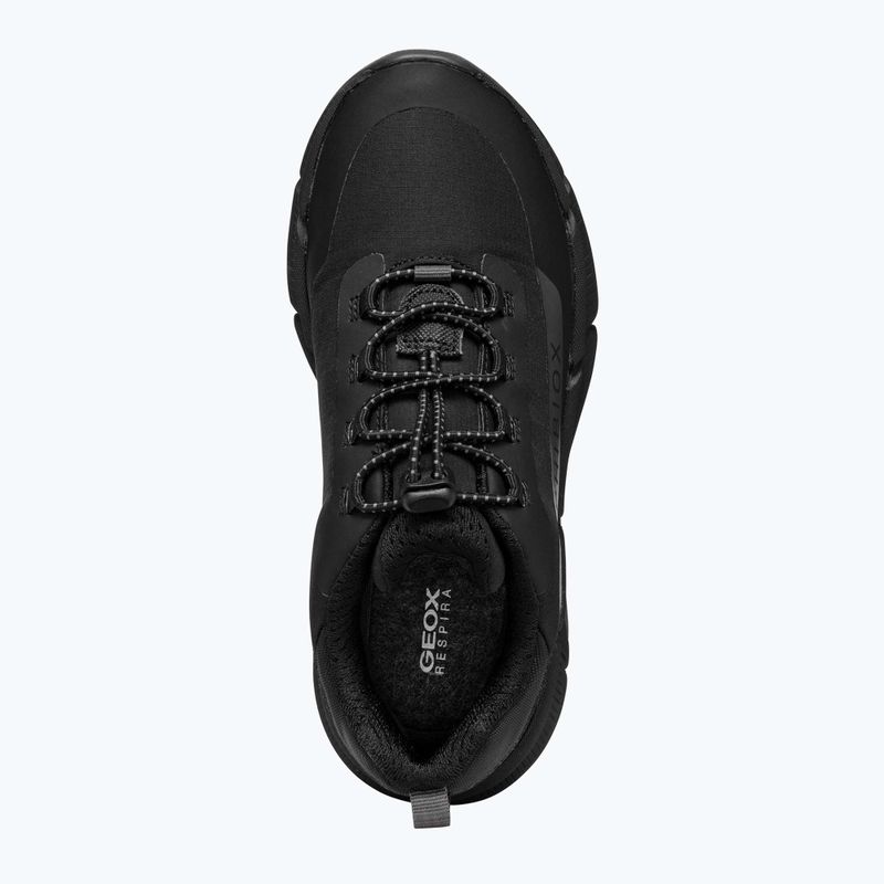 Buty juniorskie Geox Flexyper Plus ABX black/dark grey 12