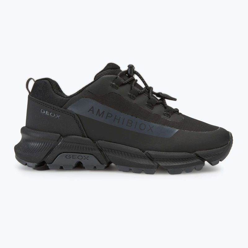 Buty juniorskie Geox Flexyper Plus ABX black/dark grey 2