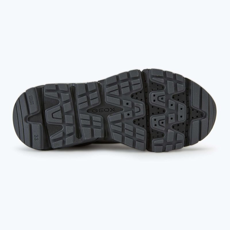 Buty juniorskie Geox Flexyper Plus ABX black/dark grey 4