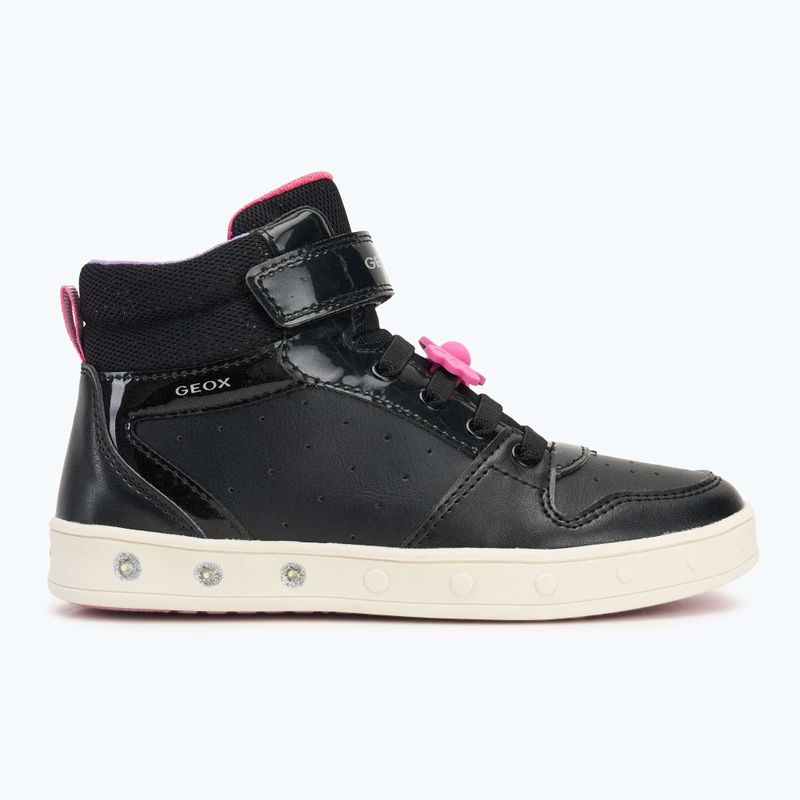 Buty dziecięce Geox Skylin black/fuchsia 2