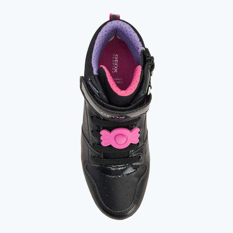 Buty dziecięce Geox Skylin black/fuchsia 5