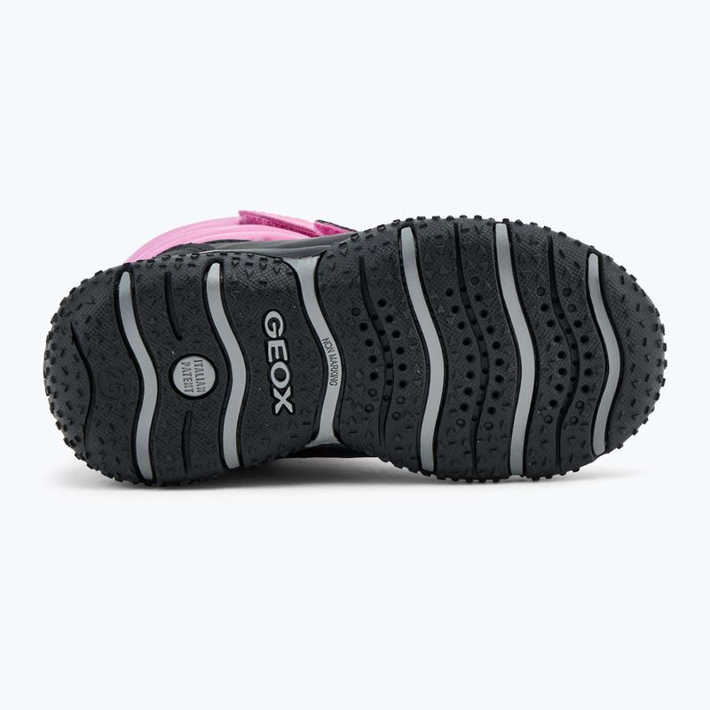Śniegowce dziecięce Geox Baltic ABX fuchsia/black 4