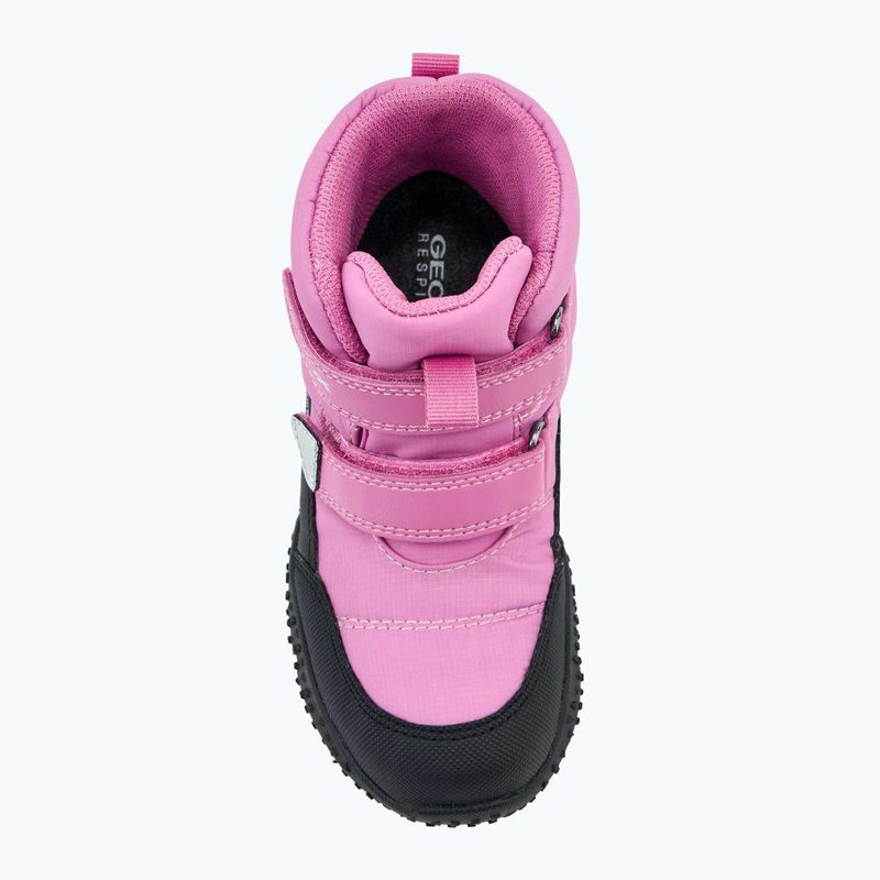 Śniegowce dziecięce Geox Baltic ABX fuchsia/black 5