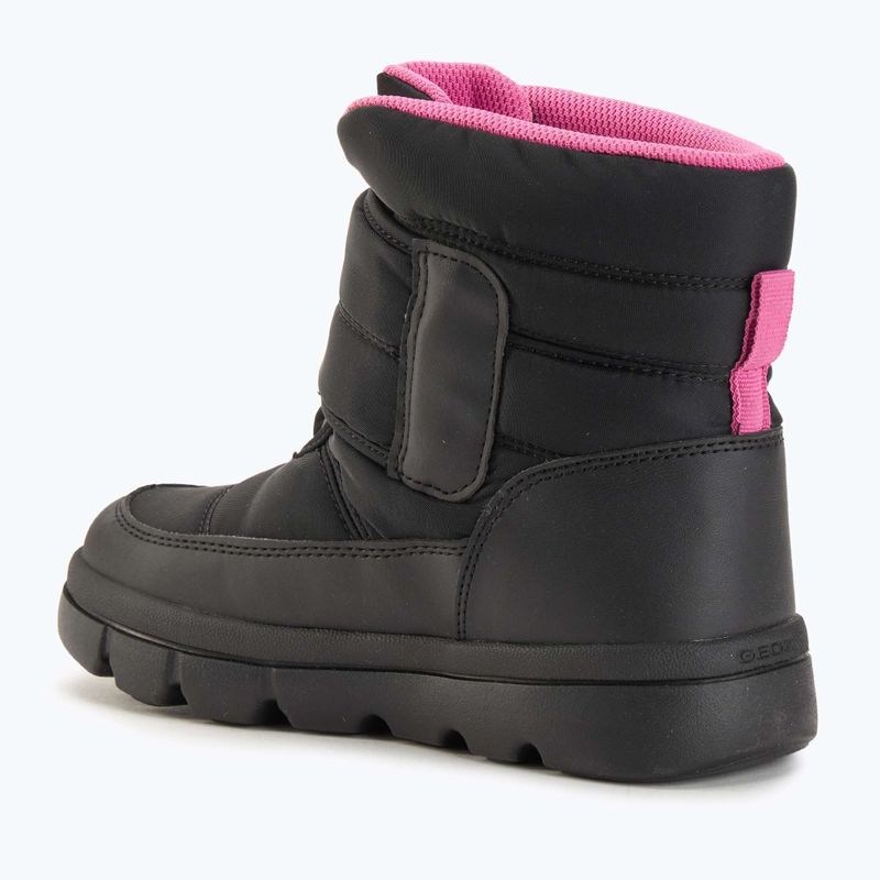 Śniegowce dziecięce Geox Willaboom ABX black/fuchsia 3