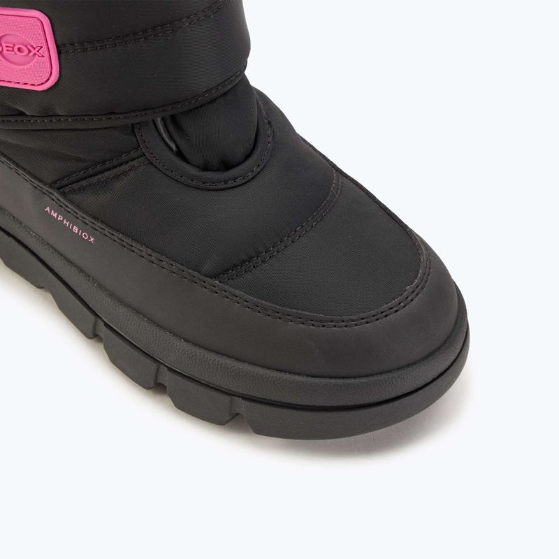 Śniegowce dziecięce Geox Willaboom ABX black/fuchsia 7