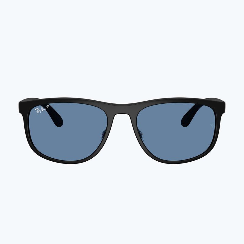 Okulary przeciwsłoneczne Ray-Ban RB4468 Polarized Lenses matt sand black/blue polarized 2