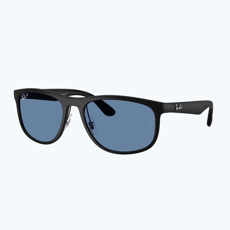 Okulary przeciwsłoneczne Ray-Ban RB4468 Polarized Lenses matt sand black/blue polarized 4