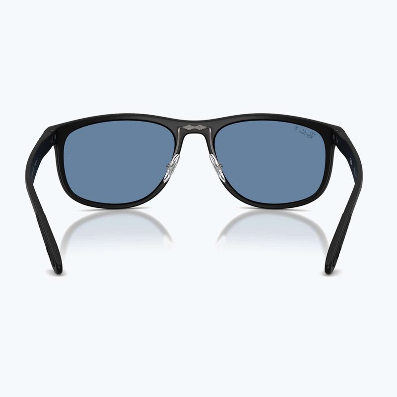 Okulary przeciwsłoneczne Ray-Ban RB4468 Polarized Lenses matt sand black/blue polarized 5